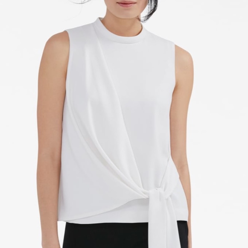 MM LaFleur - Lin Top - Ivory